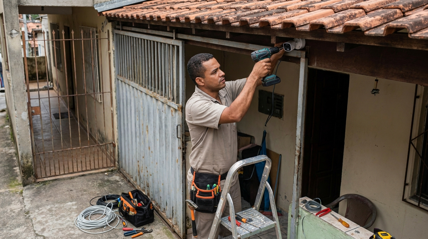 Instalação de Câmeras de Segurança perto de mim em Guarulhos‑SP